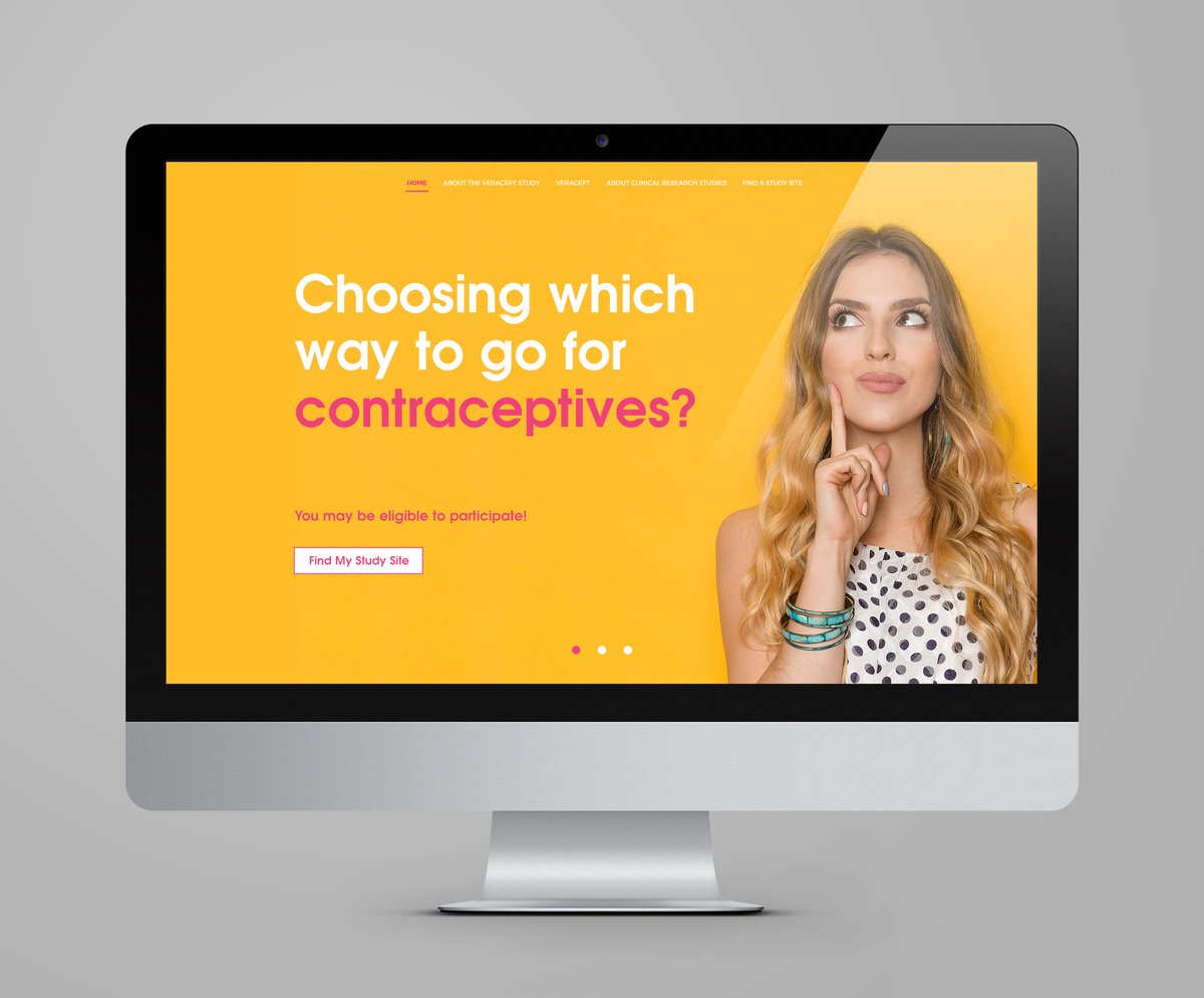 Clinical study recruitment website and prescreener