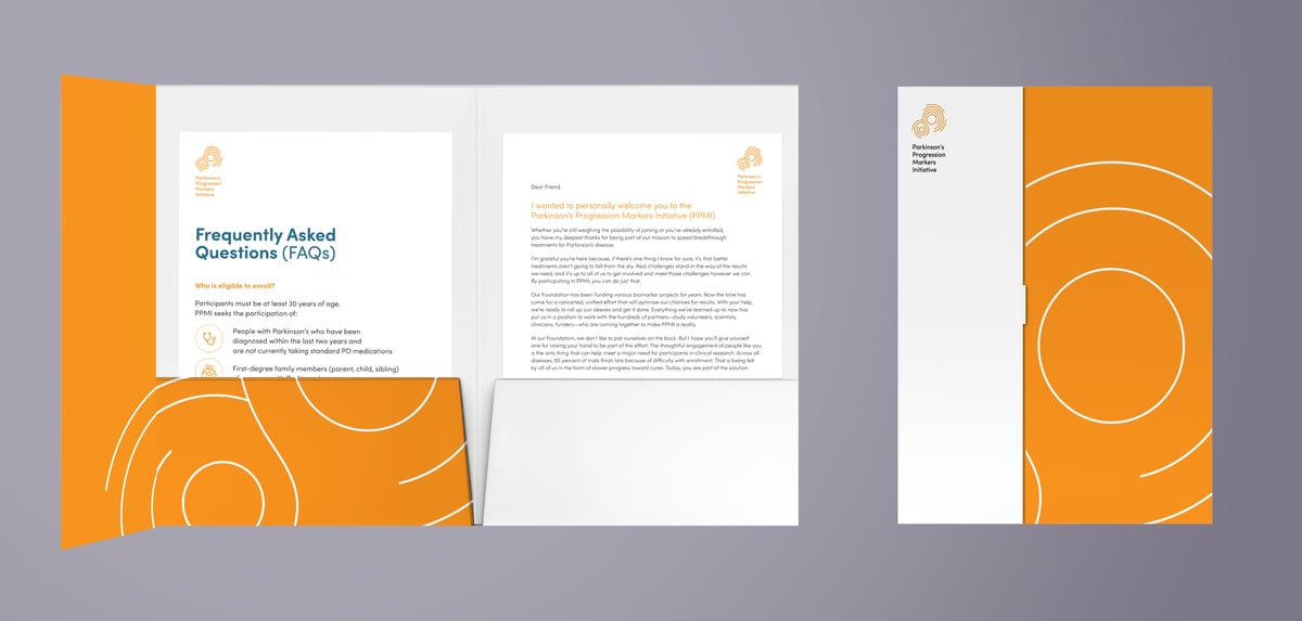 Clinical Trial Branded Welcome Folder
