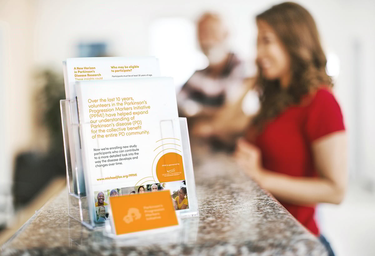Parkinson's disease patient recruitment materials