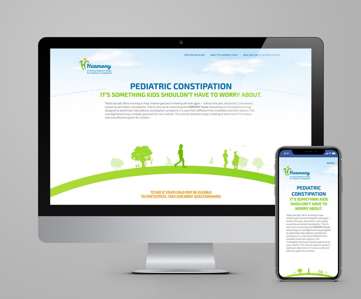 Pediatric Clinical Trial Patient Recruitment Website