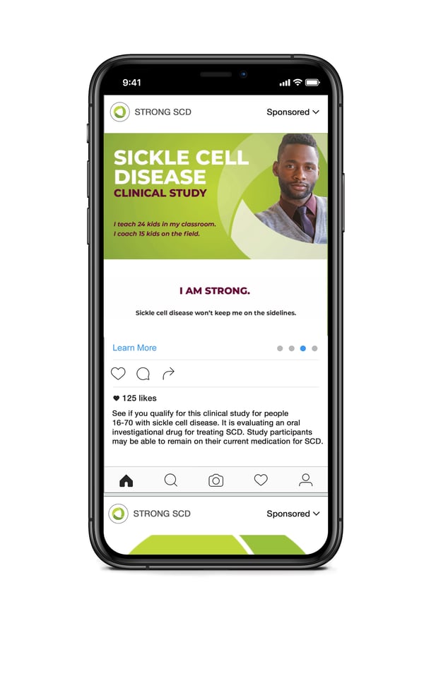 Sickle Cell Disease (SCD) Social Media Posting