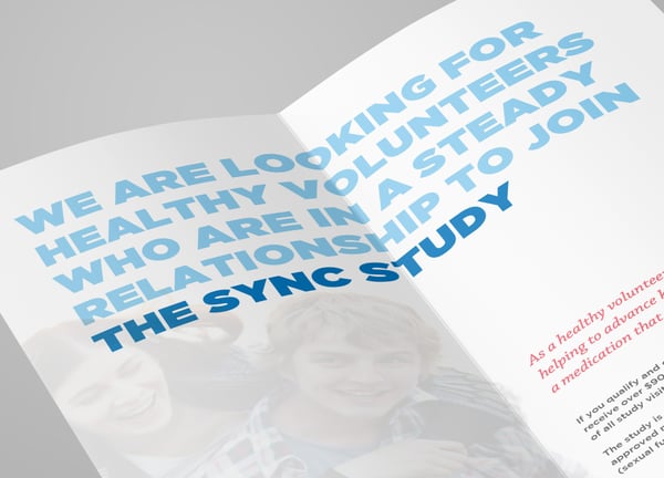 Sexual Health Clinical Study Patient Recruitment Brochure