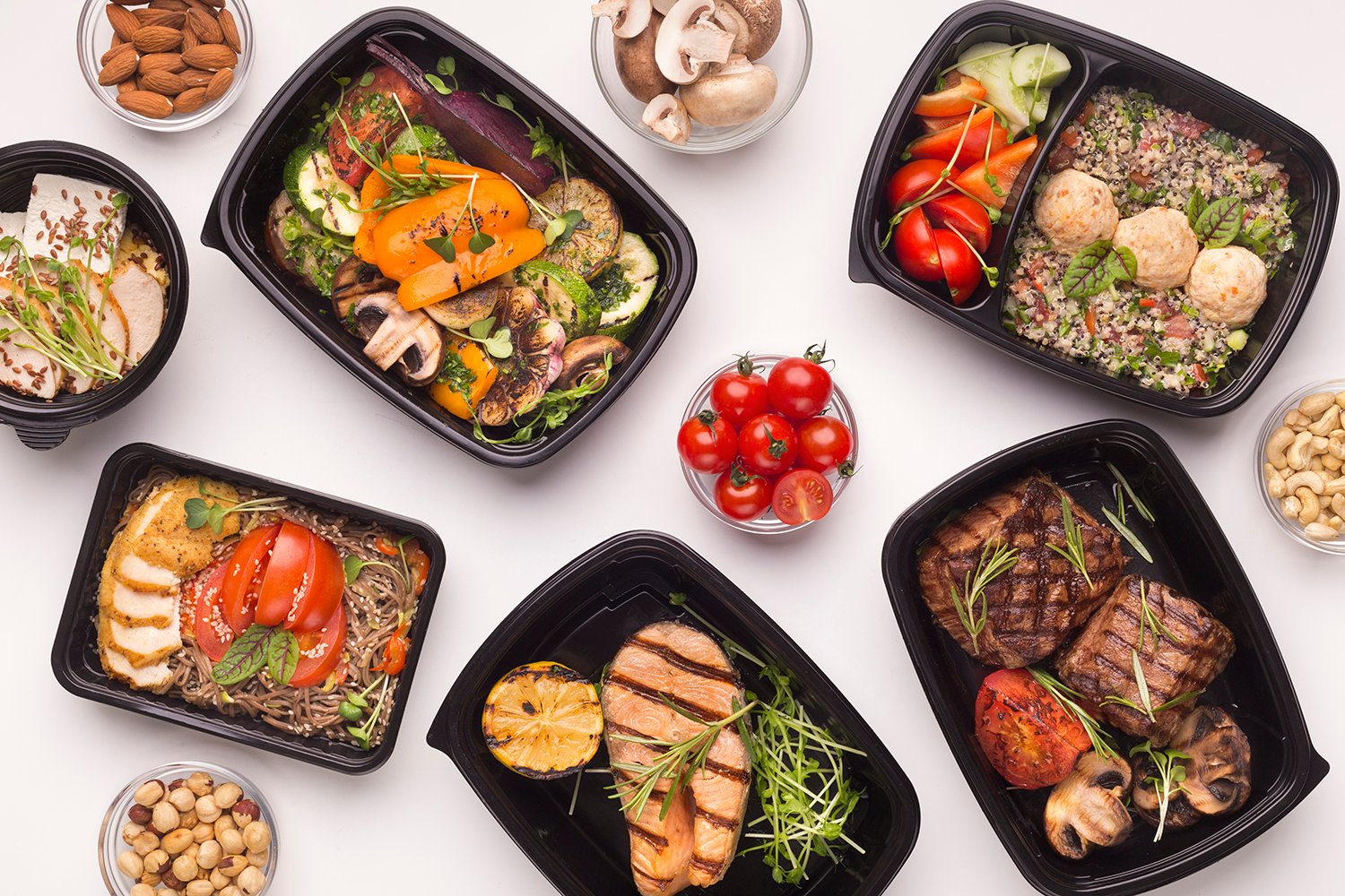 Meal delivery service for clinical trial participants and caregivers